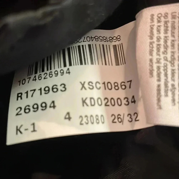 Mavi Kendra High Rise Straight Leg Black Jeans Size 26 - Picture 12 of 12